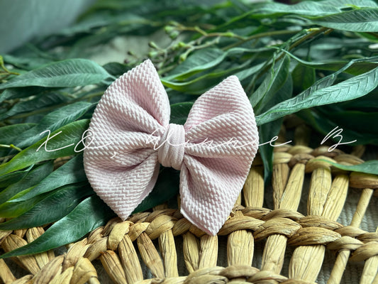 Dusty Pink Mini Bow